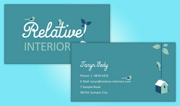 Next » Logo & Business card design example