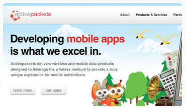 Next » Web Page Design example