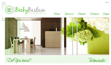 Next » Web Page Design example