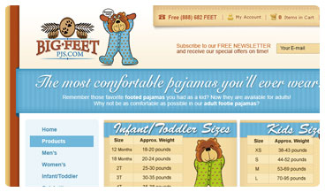 Next » Web Page Design example